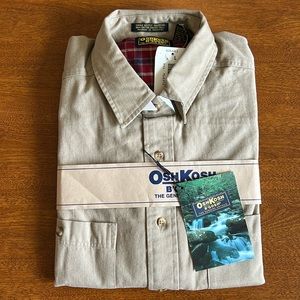 Vintage Osh Kosh B’Gosh Long Sleeve shirt, size Large